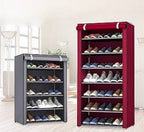 Detachable Multi-Layer Shoe Rack Organizer – Non-Woven Shoe Cabinet, 3 to 9 Layers