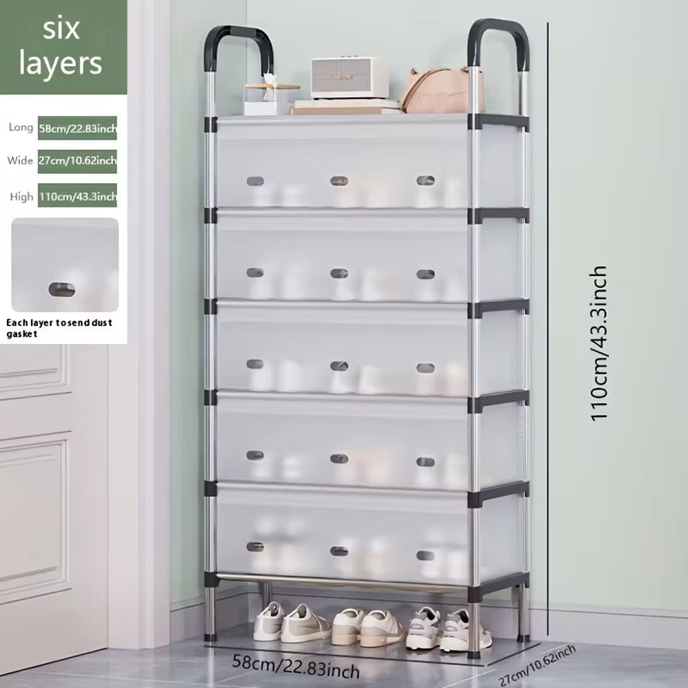 Modern Multi-Layer Shoe Storage Rack – 5 to 7 Layer Shoe Organizer