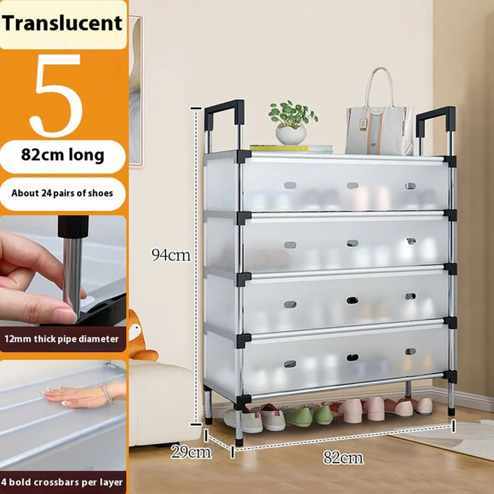 Modern Multi-Layer Shoe Storage Rack – 5 to 7 Layer Shoe Organizer