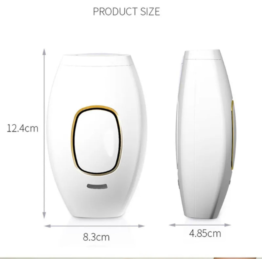 IPL Laser Hair Removal Handset – At-Home Hair Removal System for Women & Men with Razor & Safety Glasses