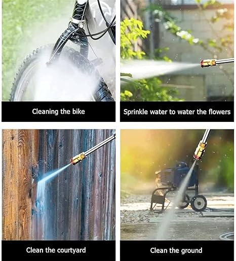 48V Wireless Automatic Cordless Car Wash Spray Gun – High Pressure Lithium Battery