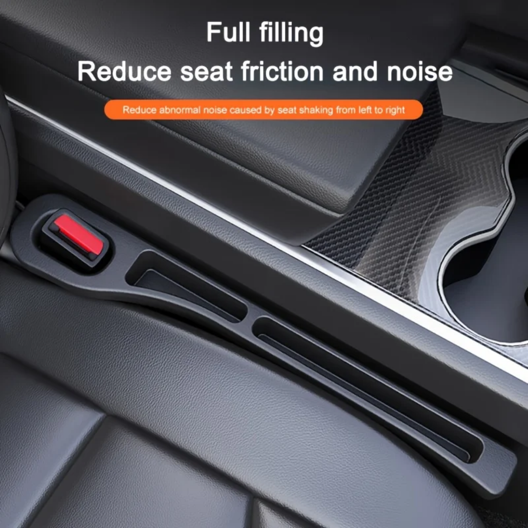 2-Piece Universal Car Seat Gap Filler Organizer
